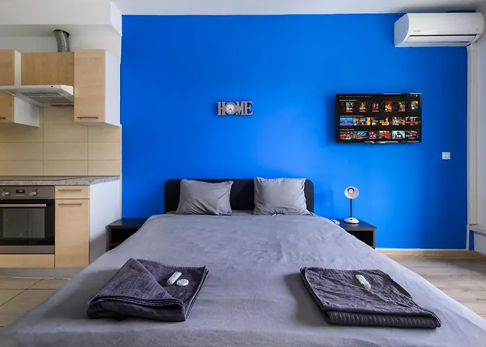 Apartament Park Blue Suite- Free Parking Budapesta